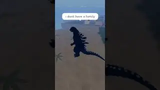 the kong family bully's godzilla...😭 #roblox #kaijuuniverse #kong #godzilla #godzillavskong