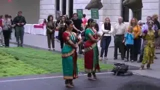 Tagore poem danced and sung in Bengali