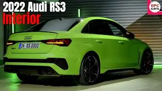New Audi RS3 Sedan 2022 Interior