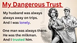 Learn English With Stories ⭐️ My Dangerous Trust | Level 2 English Listening & Speaking Practice