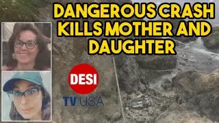 TEACHER AND MOTHER DIE AFTER CAR GOES OVER CLIFF IN CALIFORNIAIIDESITVUSA TOP BREAKING ENGLISH NEWS