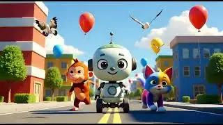 #Kidsvdeos best  fun and learning style in this time in social media watch this baby #cartooning 