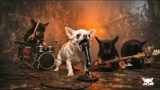 Dreadful Bark & Bite 🖤🐶  Small dogs. Heavy sound.  No mercy. Just bark and bite. 🤘 