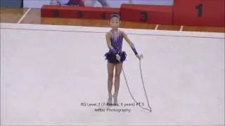 9th National Rhythmic Gymnastics  Championships 2017  Level 2 PT 5 by Jeffini Photography
