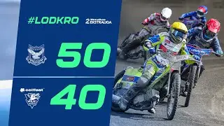 Łodzianie poszli za ciosem. Niezły debiut Duńczyka (skrót #LODKRO 50:40, 02.06.2024)