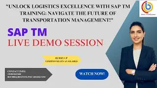 Free Demo For SAP TM | SAP TM Online Course | SAP TM Overview