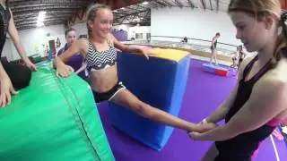 Scallywaggs Gymnastics Competitive Team Training 2017
