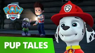 The Spooky Haunted Halloween Cabin! - PAW Patrol Rescue Episode - Cartoons for Kids