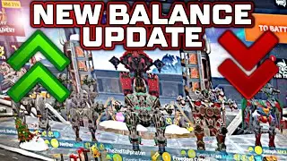 New Balance Update - Special Edition Weapons 5% Buff | War Robots MK3  8.6 Gameplay WR