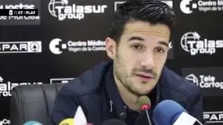 RP de M&iacute;chel Zabaco previa al partido de liga frente al Recreativo de Huelva