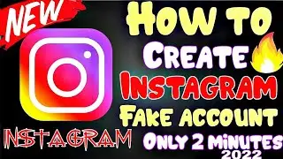 How To Create Instagram Fake Account (2022) |#fackinstagram #apksky