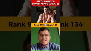 From A Middle Class Family to BP💪STETH SUCCESS Story #motivational #steth #cee #entrancedose #neet
