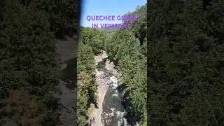 QUECHEE GORGE #explore #vermont #adventure #explore #vermont #water #nature #exploremore