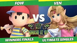Smash It Up 22 Winners Finals - FOW (Ness) Vs. Ven (Zelda) - SSBU Ultimate Tournament