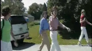 Susan Collins greets her tracker (short version)