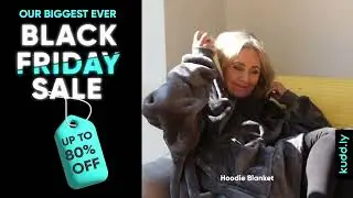 Our biggest ever Black Friday sale - Hoodie Blanket