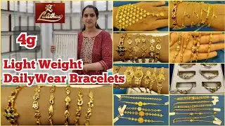 4g Bracelet | Light Weight Dailywear,College wear Bracelets,Flexi Kada, Mehandi | Lalithaa Jewellery