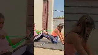 stretch legs 🥶#yoga #viral #stunt