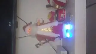 minha coleção de papai Noel