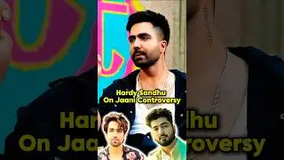 Hardy Reply to Jaani 😱🤯 | Hardy Sandhu Podcast on Lallantop#harrysandhu #interview #shorts