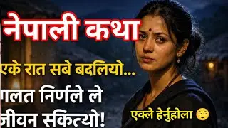 एकै क्षणमा सबै गुम्यो तर एउटै निर्णयले जीवन फेरियो | Nepali Emotional Story | motivational story