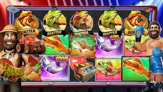 I PLAYED ALL BIG BASS BONANZA SLOTS ON HIGH STAKES - SESSION WITH BOB | BARRY STILL HAS BIG WINS?