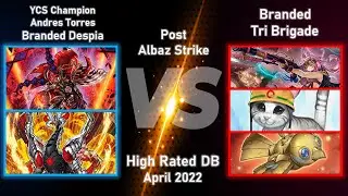 Dueling Book🥇High Rated🥇Duel: Branded Despia (YCS Champion Andres Torres) vs Branded Tri Brigade