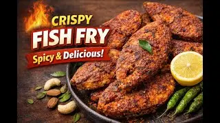 Crispy Fish Fry Recipe | Street Style Spicy Fish Fry | Easy at Home