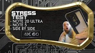 Samsung Galaxy Note 20 Ultra vs. Samsung Galaxy Note 5 (Video Stress Test) [4K]