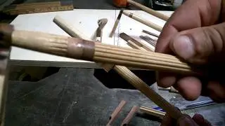 Personalizando poleiros para gaiolas  - Parte 4