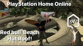 PlayStation Home Online - Red bull Beach Hut Roof