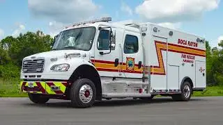 Boca Raton Fire Rescue | PL Custom Medium Duty Titan Ambulance