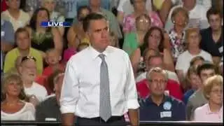 Mitt Romney Town Hall In Bowling Green, Ohio 7/18/12