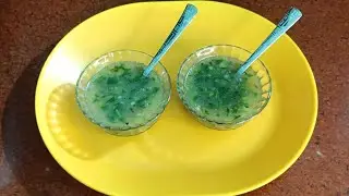 Ginger, Garlic,Coriander Soup 🍲 Recipe 😋😋 Very Tasty, Specialy For Cough And Cold ❄️🥶 Try At home 🏠