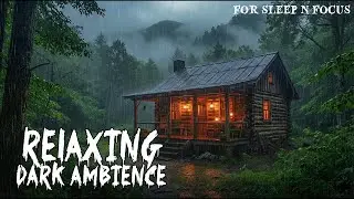 1 Hour Dark Ambient for Sleep | Fog Town Atmosphere (No Vocals)