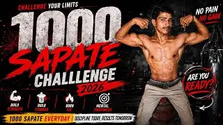 DESI SAPATE CHALLENGE | 1000 DESI SAPATE CHALLENGE VIDEO | DESI FITNESS GYM 💪 @Pintufitnessboy777 