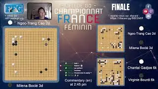 Championnat de France f&eacute;minin 2022 -- Finale comment&eacute;e par Young-sun Yoon 8p