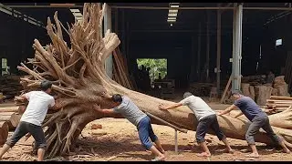 From Storm Felled Litchi Tree to Incredible Coffee Table &mdash; A Quiet Restoration