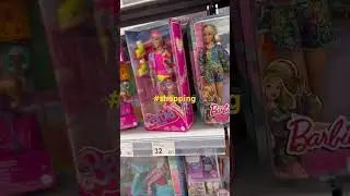 Shopping time coolios #letsshop #barbie