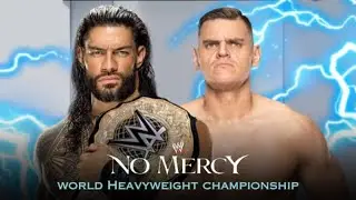 No Mercy 1 : Roman Reigns vs Gunther - For The World Title