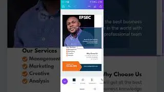 A lesson on E-flyer design using Canva