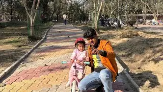Cycling 🚴‍♀️ day out with Nitya rani 🥰