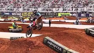 Freddy Noren shredding wsmx Charlotte , Jett Lawrence getting roosted HAHAHA GO FREDDDY