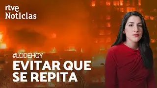 INCENDIO VALENCIA: FACHADAS con MATERIAL COMBUSTIBLE, ¿son LEGALES? | RTVE Noticias