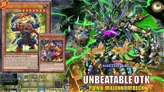 P.U.N.K. Millennium Deck 👁️ UNBEATABLE Combos Psychic End OTK | Tips and Tricks - Yugioh Master Duel
