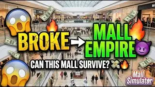 Mall Simulator &ndash; BROKE TO MALL EMPIRE Challenge 🏬 From ₹0 to Mega Mall | Hindi Live Gaming
