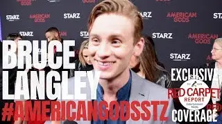 Bruce Langley interviewed at STARZ LA &ldquo;American Gods&rdquo; Season 2 Red Carpet Premiere #AmericanGodsSTZ