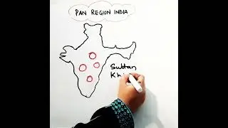 PAN region India I History I Class 7I #shorts #mughalempire