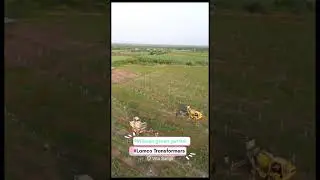 pile casting of graundmaunted solar project#solar #renewable energy #solar epc #solarmanufacturing