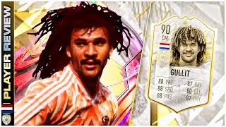 ICON 90 RATED RUUD GULLIT PLAYER REVIEW FIFA 22 - THE BEST CARD IN THE GAME